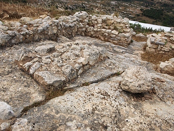 Detail of annexe to Apesokari Tholos Tomb A