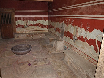 Knossos, The Throne Room