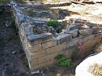Kommos: MM wall in area of Building N